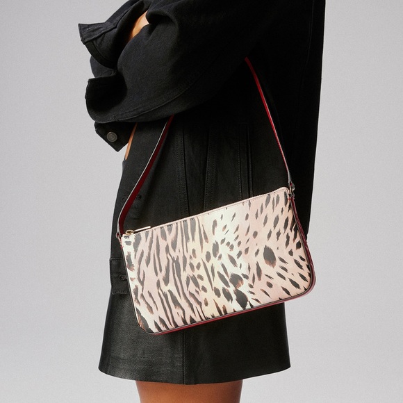 💋 Christian Louboutin Loubila Leopard Print Gigi - Picture 1 of 16